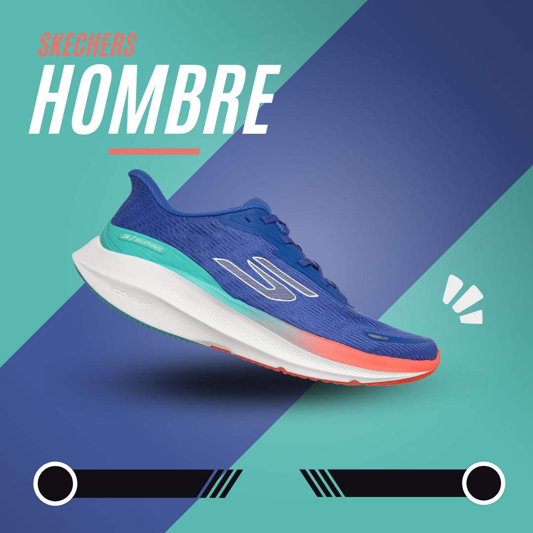 Zapatillas Skechers Hombre cómodas para el día a día