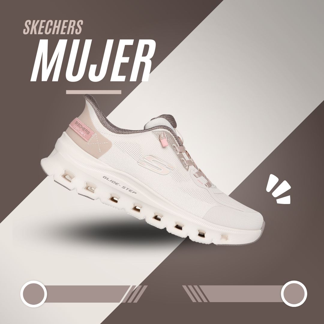 Skechers slip ins mujer para el día a día, calce fácil sin cordones