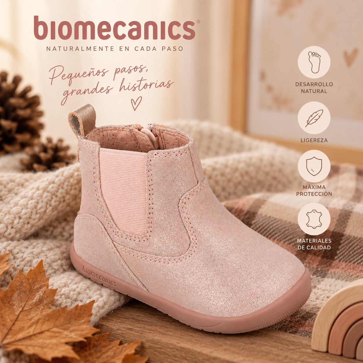 Biomecanics Bebé Barefoot