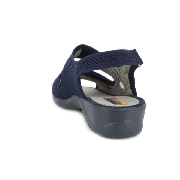 Sandalias Doctor Cutillas Mujer Marino | Triple velcro