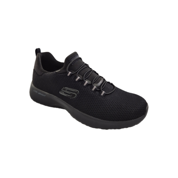 Diseño sin título (15) Skechers Dynamight Hombre Negras | Zapatillas cómodas