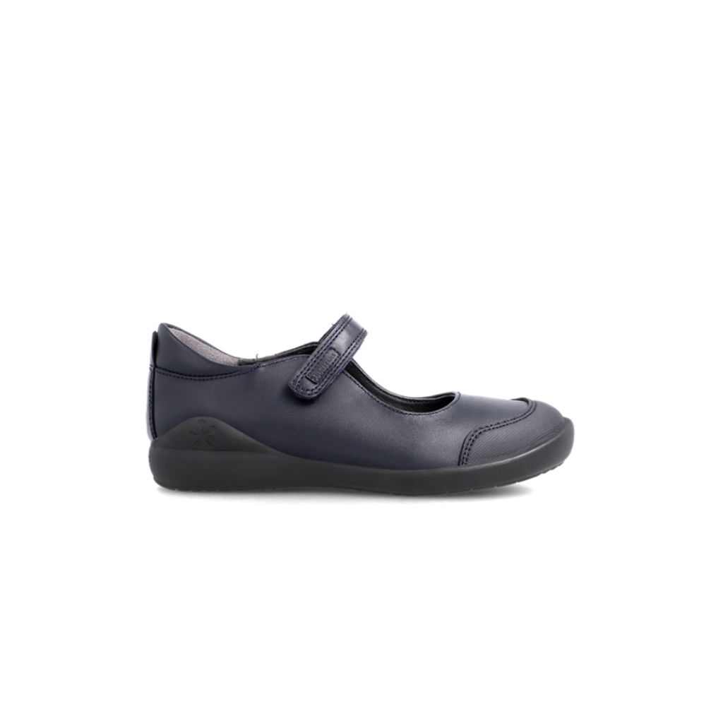 Zapatos colegiales Biomecanics niña azul marino con velcro