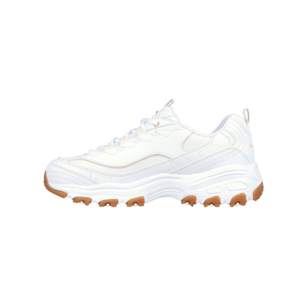 Diseño sin título (2) Skechers D’Lites Good Neutral 149807 WHT Mujer | Zapatillas Casual