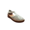 Sandalias cerradas mujer | 48 Horas crema caladas, velcro