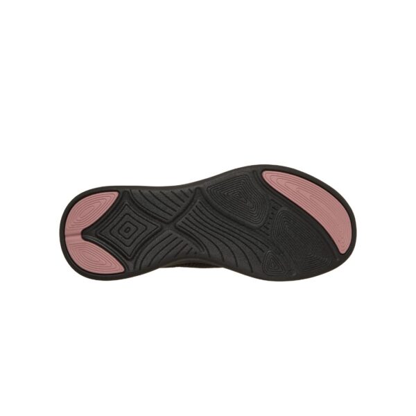 Skechers Bobs BBK (10) Skechers BOBS Moda Flex Chi Mujer | Zapatillas negras sin cordones