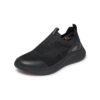 Skechers Bobs BBK (7) Skechers BOBS Moda Flex Chi Mujer | Zapatillas negras sin cordones
