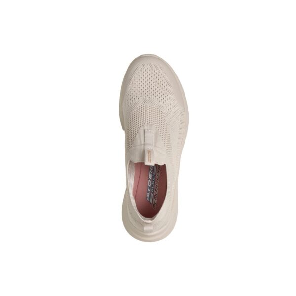 Skechers BOBS Moda Flex Chi Mujer | Zapatillas blancas sin cordones