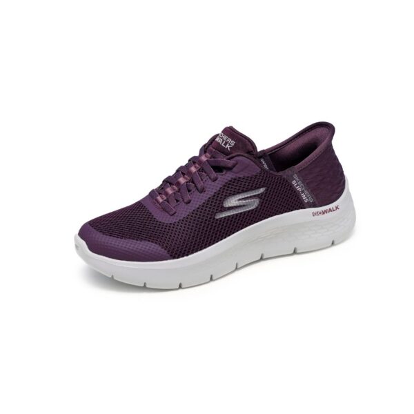 Skechers Go Walk Burg (2) Skechers GO WALK Grand Entry Slip-ins Mujer Burdeos | Zapatillas para caminar