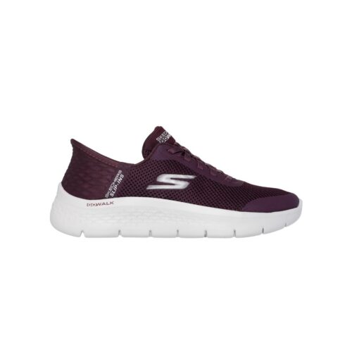 Skechers Go Walk Burg Skechers GO WALK Grand Entry Slip-ins Mujer Burdeos | Zapatillas para caminar