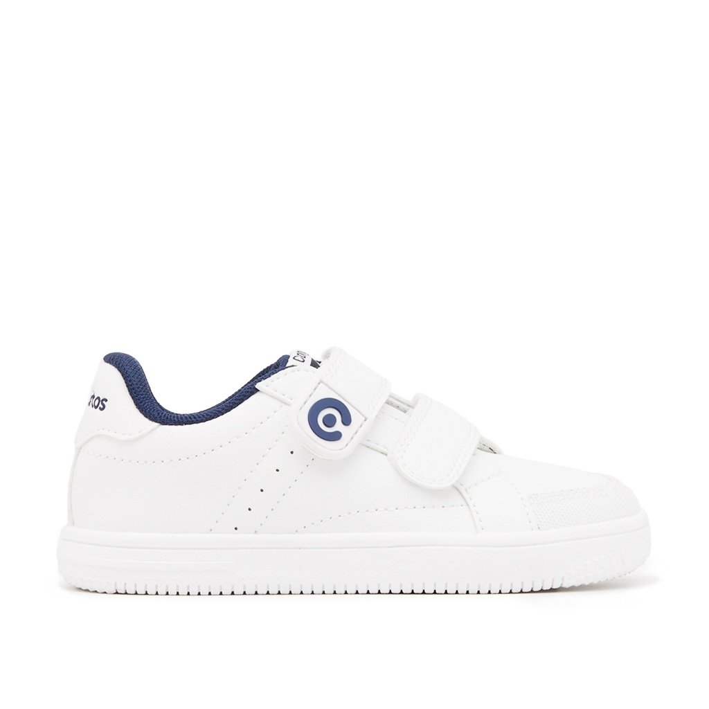 Zapatillas respetuosas niño Conguitos | Blanco y azul