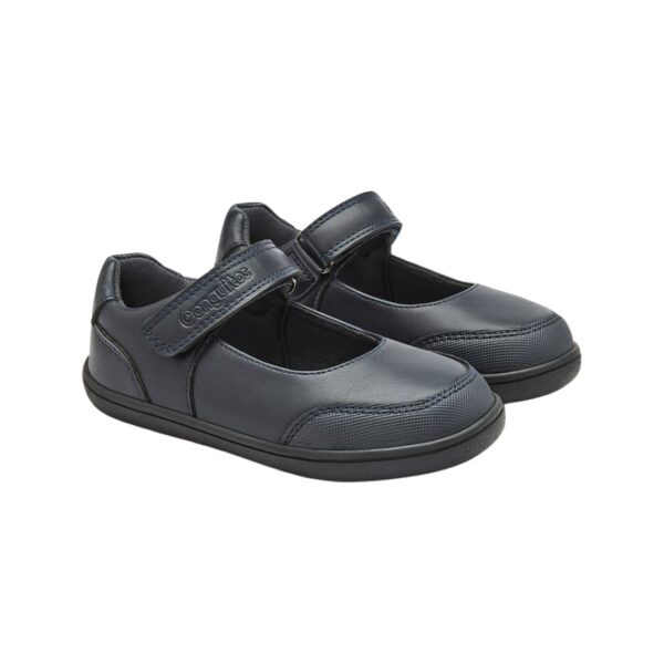 CONGUITOS_326008_NAVY (1) Merceditas barefoot niña | Conguitos 326008 azul marino