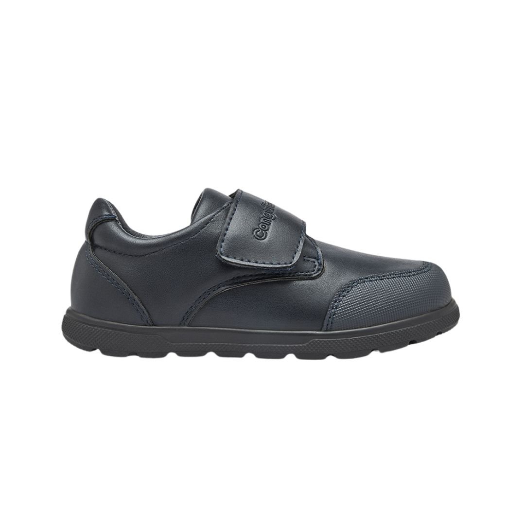 Zapatos colegiales respetuosos niño | Conguitos azul marino