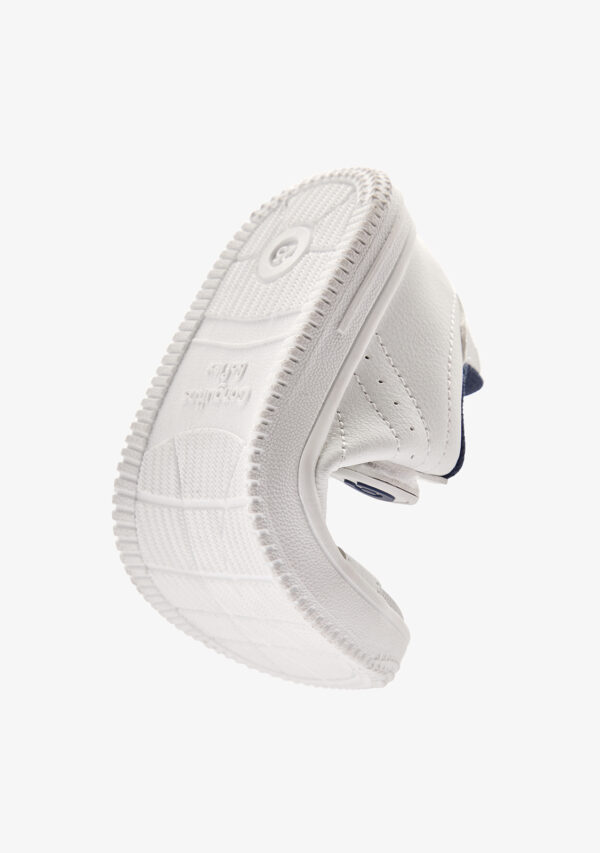 Zapatillas respetuosas niño Conguitos | Blanco y azul