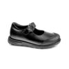 Zapatos colegiales negros niña Pablosky 334010 con velcro