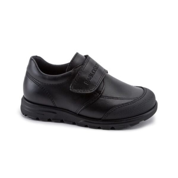 Zapatos colegiales niño negros Pablosky 334510 con velcro