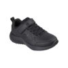 Zapatillas escolares niño | Skechers Bounder negras con velcro