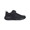 Zapatillas escolares niño Skechers Bounder negras con velcro