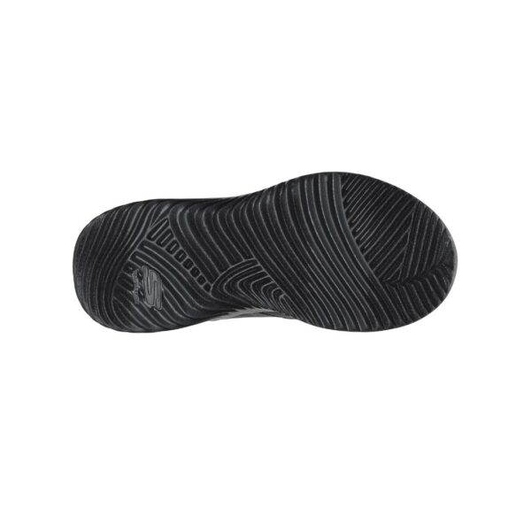 Zapatillas escolares niño | Skechers Bounder negras con velcro