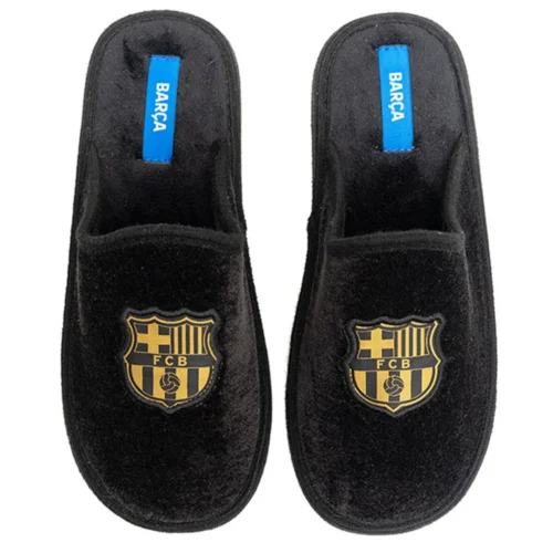 Zapatillas FC Barcelona oficiales CFA15 negras con escudo del Barça