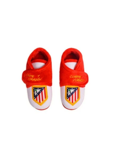 Zapatillas de casa Atlético de Madrid niño oficiales CFA7AT con velcro
