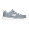 Skechers Graceful Twisted Fortune mujer gris y mint