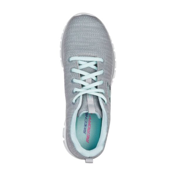 Skechers Graceful Twisted Fortune Gris/Mint