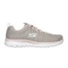 Skechers Graceful Twisted Fortune mujer beige y coral