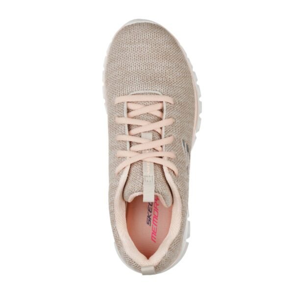 Skechers Graceful Twisted Fortune Beige/Coral