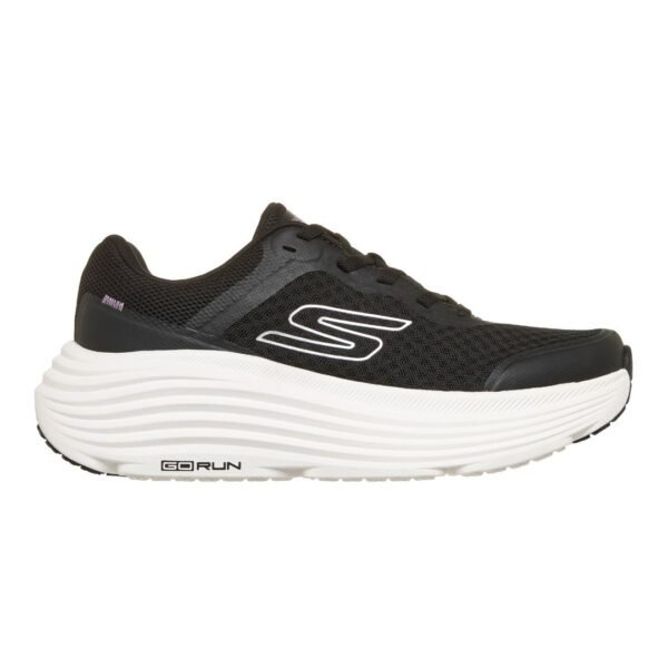Skechers Max Cushioning Endeavour mujer negro y blanco 129470 BKW